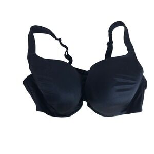 Soma Stunning Support Smooth Balconette Bra Black 38D Underwire Padded 570146430